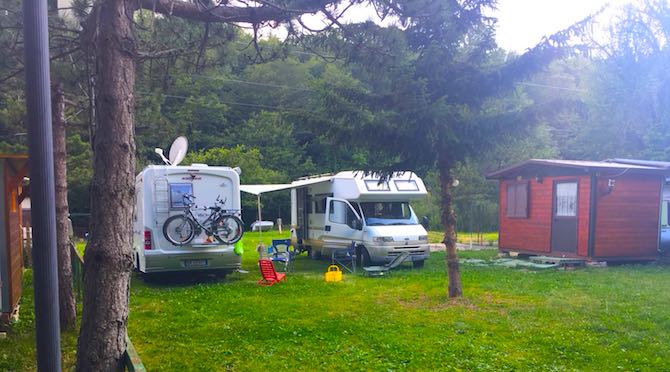 Area sosta camper Roccaraso - Camping del Sole